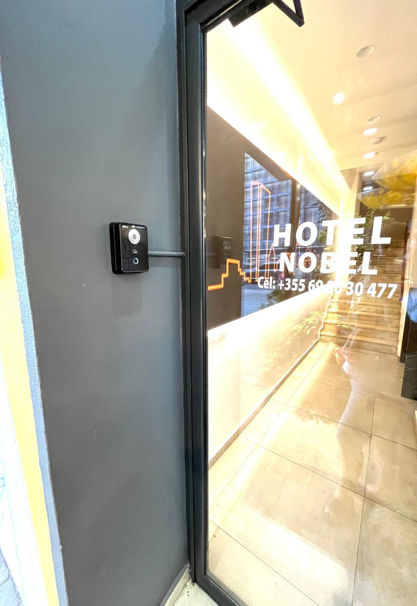 Hotel Nobel Center Tirana Exterior foto